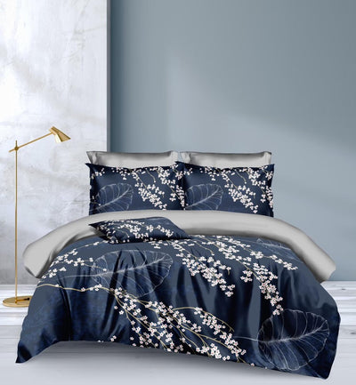 BLU1  3Pcs BedSpreads