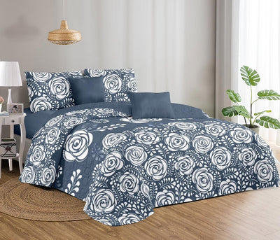 BLU3  3Pcs BedSpreads