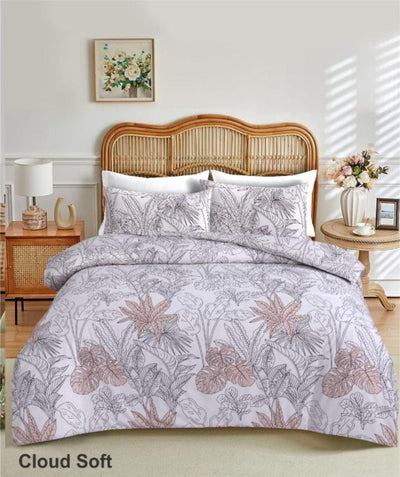 Luxury 4-Piece Microfiber Bedding Set – Soft Hotel-Style Sheets & Duvet Cover | Single, Double & King Size