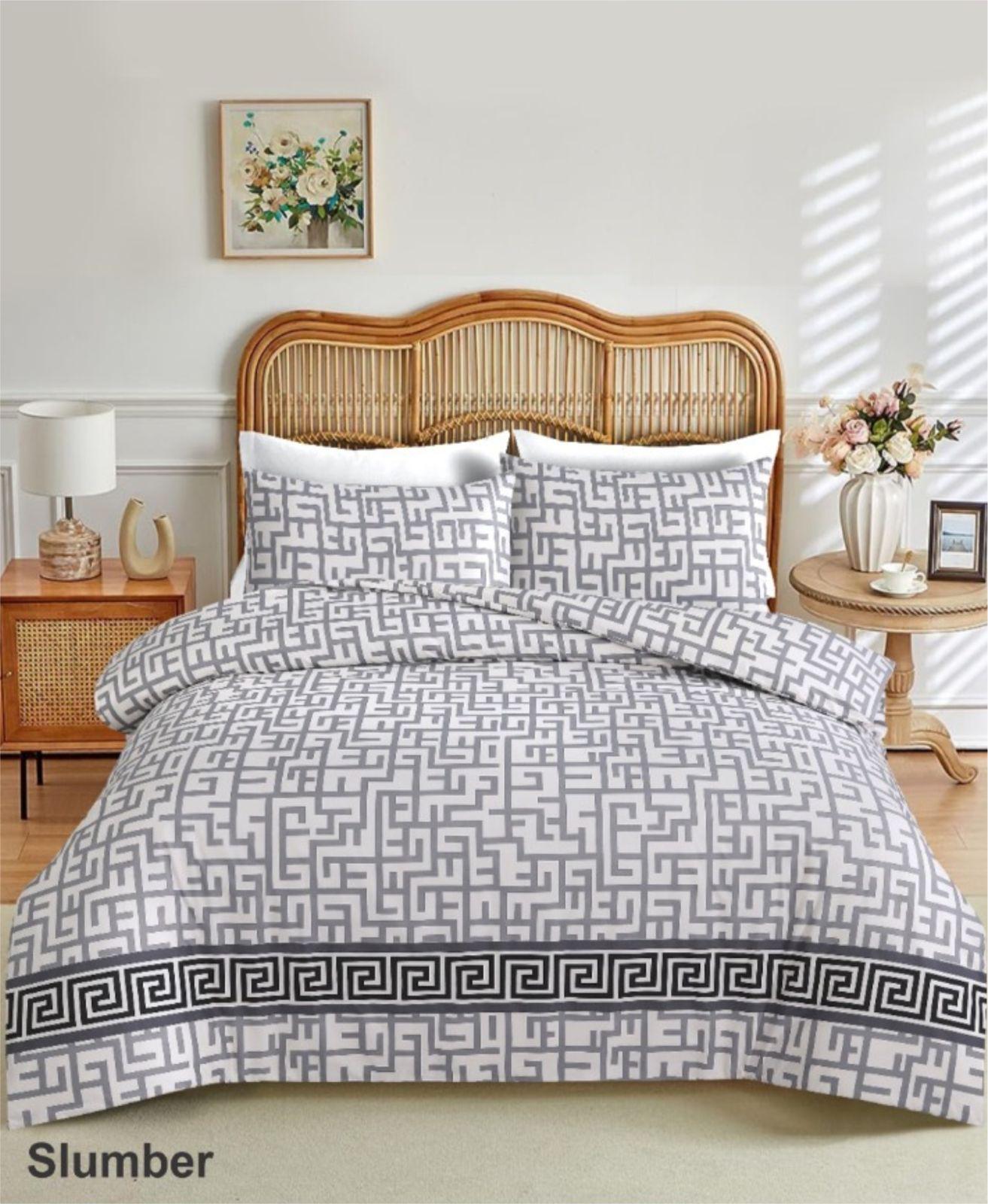 Luxury 4-Piece Microfiber Bedding Set – Soft Hotel-Style Sheets & Duvet Cover | Single, Double & King Sizes
