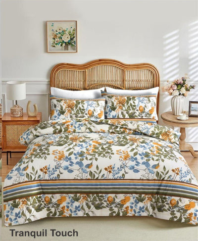 Luxury 4-Piece Microfiber Bedding Set – Soft Hotel-Style Sheets & Duvet Cover | Single, Double & King Sizes